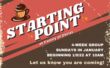 Starting Point – New Members Class